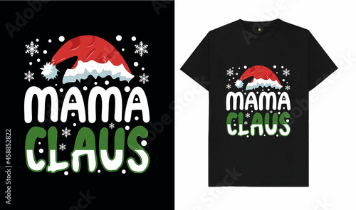 Christmas T-Shirt Design photo
