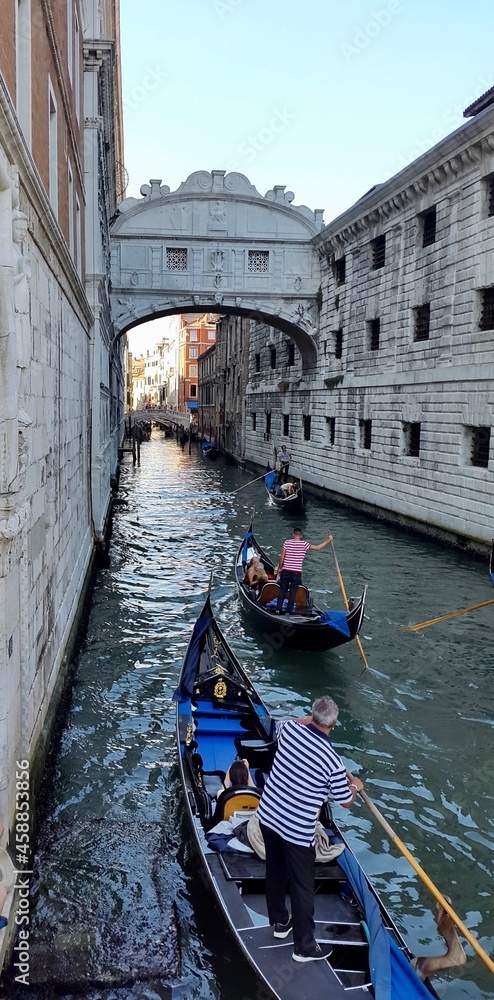 gondola in the canal