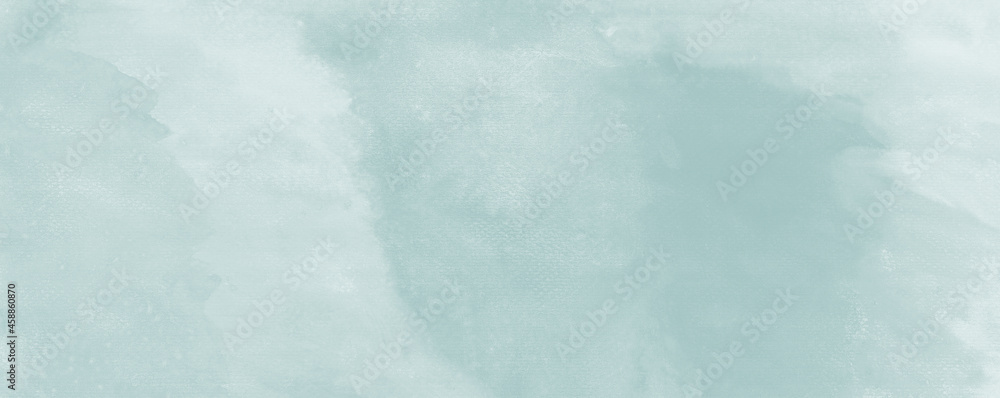 Pastel blue gray watercolour texture abstract background. Handmade, organic, with hi-res scanned file technique.
