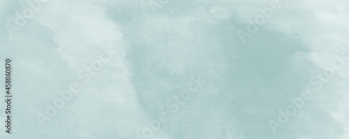 Quadro em tela Pastel blue gray watercolour texture abstract background