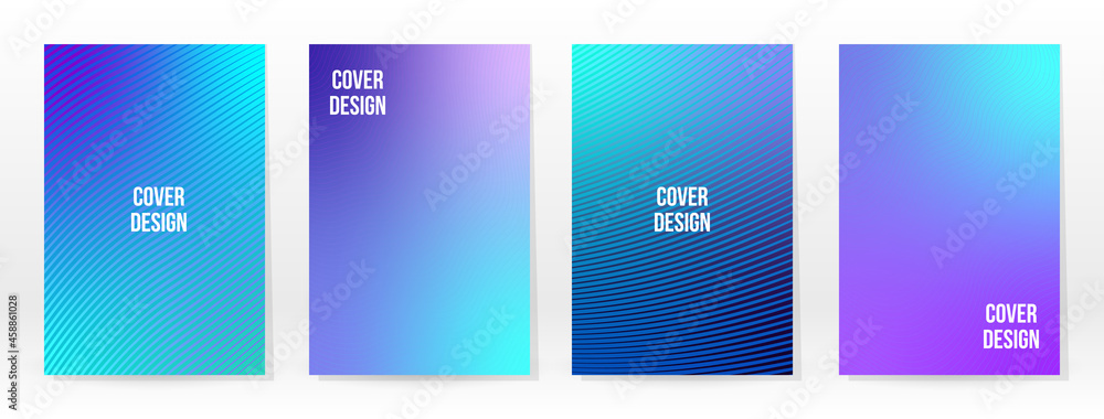 Minimal Poster. Pastel Soft. Blue Gradient Set. Minimal Poster. Pastel Soft. Blue Gradient Set.