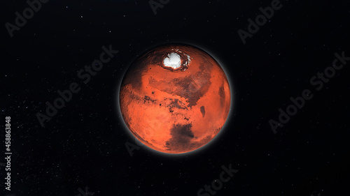 Planet Mars 4K Stock Photo