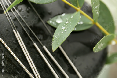 Acupuncture needles and spa...