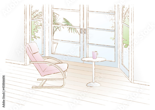 インテリアのベクターイラスト.