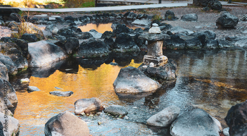 Kusatsu Onsen in Gunma Prefecture, Japan photo