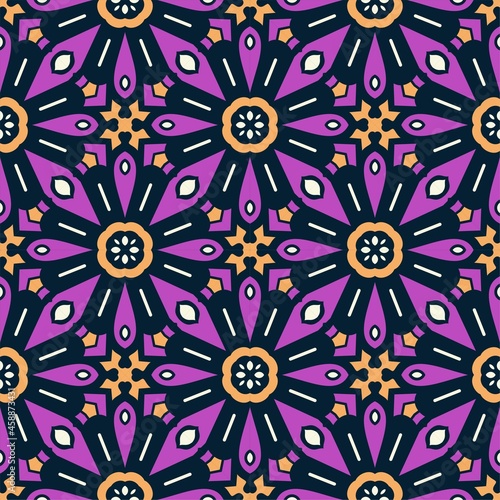 Seamless abstract shape colors. Simple Pattern ornament background