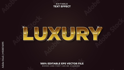 Luxury 3D Editable Text Effect