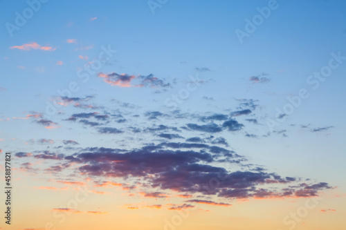 View of beautiful sky with ...