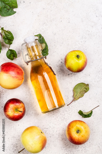 Bottle of apple vinegar