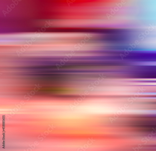 abstract gradient colorful horizontal stripes motion blur lines multi color background