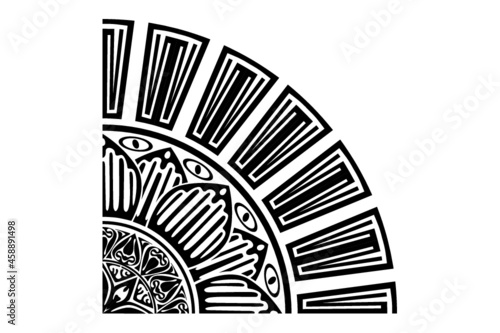 Mandala Ornament Border