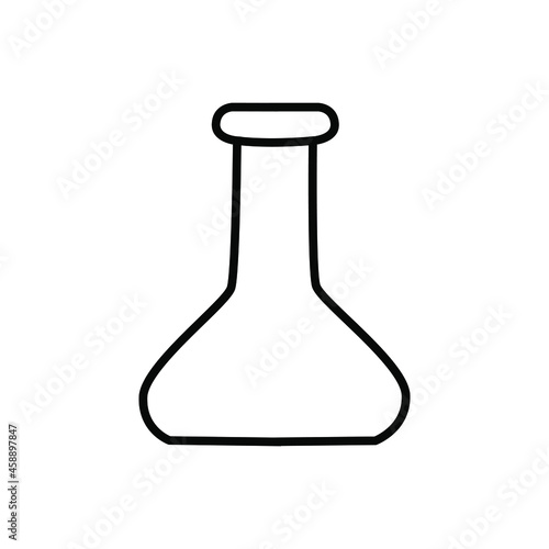 Bottle icon vector illustration sign. perfume. potion symbol or logo.