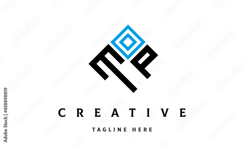 TP square two latter logo vector TP square two latter logo vector
