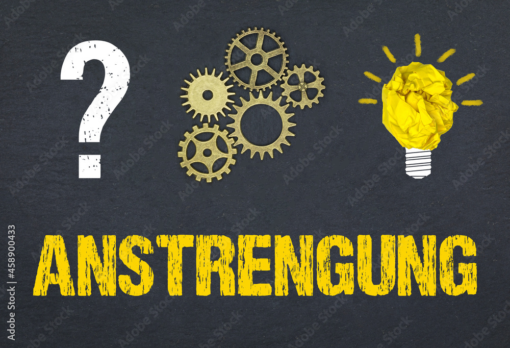 Obraz premium Anstrengung