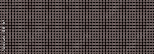 brown circle pattern on black background