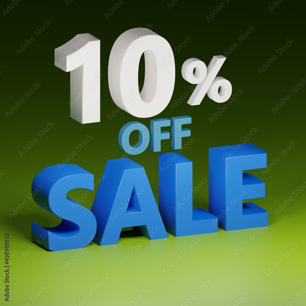 Sale , Special offer (Discount) Poster (3D render)