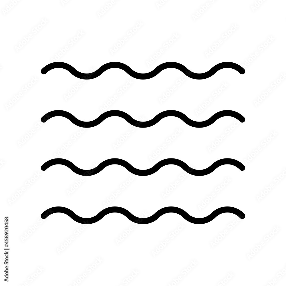 Waves vector icon Waves vector icon