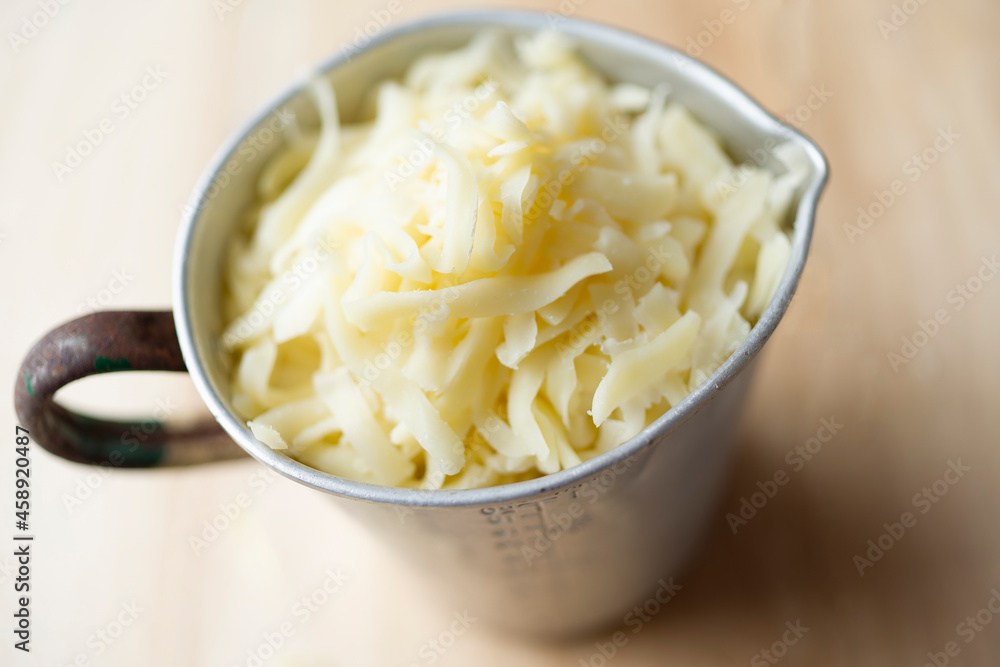 cup of thick cut grated mozzarella cup of thick cut grated mozzarella