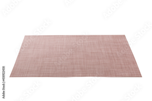 Empty Asian Food Background. place mat on wooden background perspective view with copy space flat lay