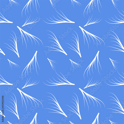 seamless background  with feathers. Seamless pattern with feathers 