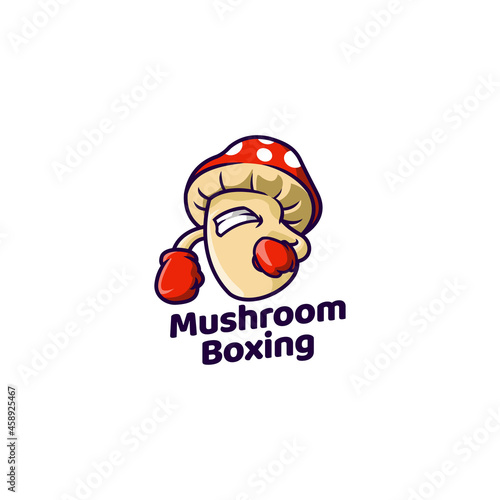 boxing mushroom fight emoticon fungi battle