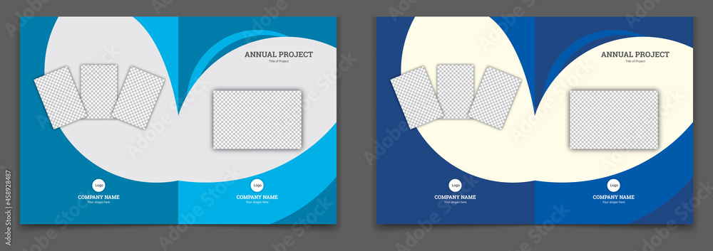 Realistic Vector Book Cover Design. Realistic Vector Book Cover Design.