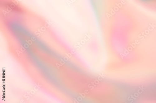 Blurry abstract iridescent holographic background for your design