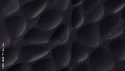 Abstract 3d parametric pattern background