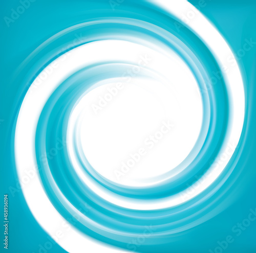Slika na platnu Vector blue swirling backdrop