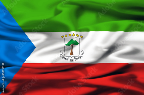 Bandiera della  Repubblica della Guinea Equatoriale