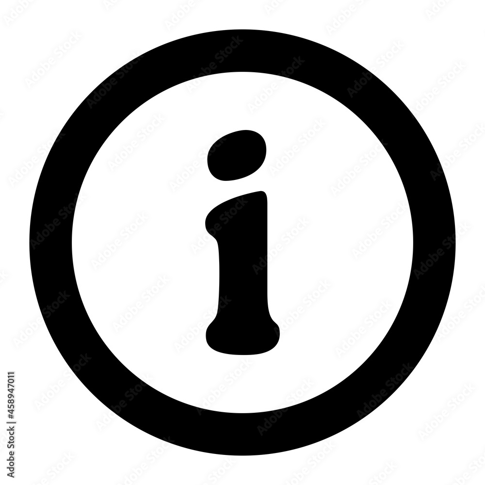 Vector Information Glyph Icon Design Vector Information Glyph Icon Design