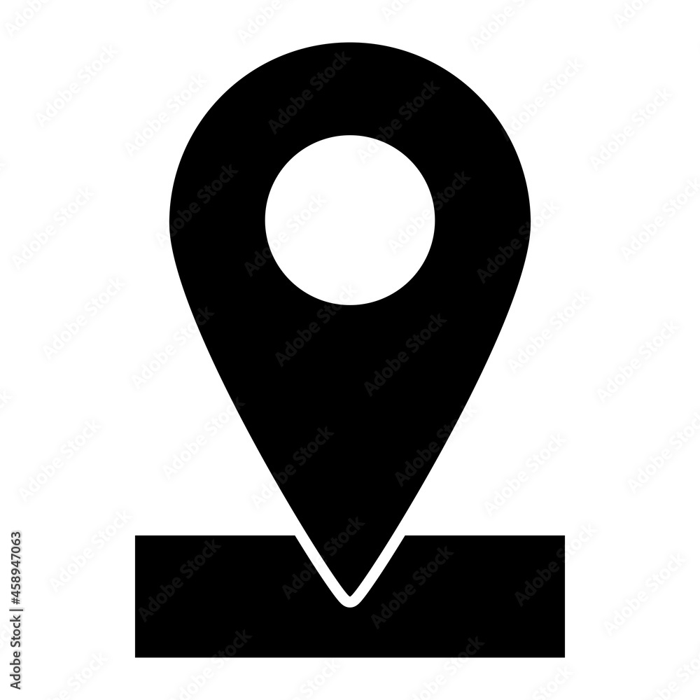 Vector Placeholder Glyph Icon Design Vector Placeholder Glyph Icon Design