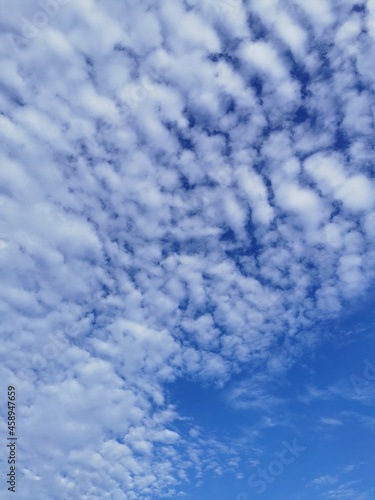 blue sky with clouds