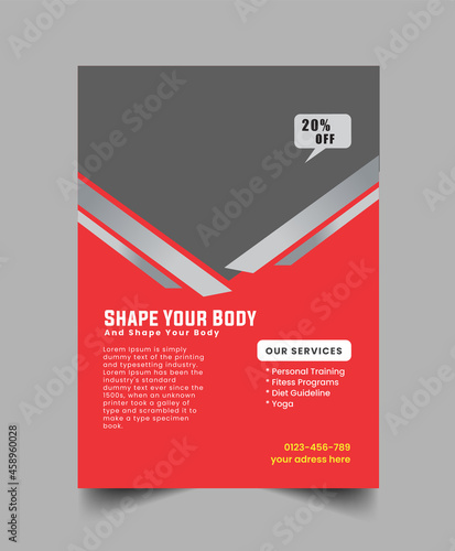 Creative Gym Flyer Template