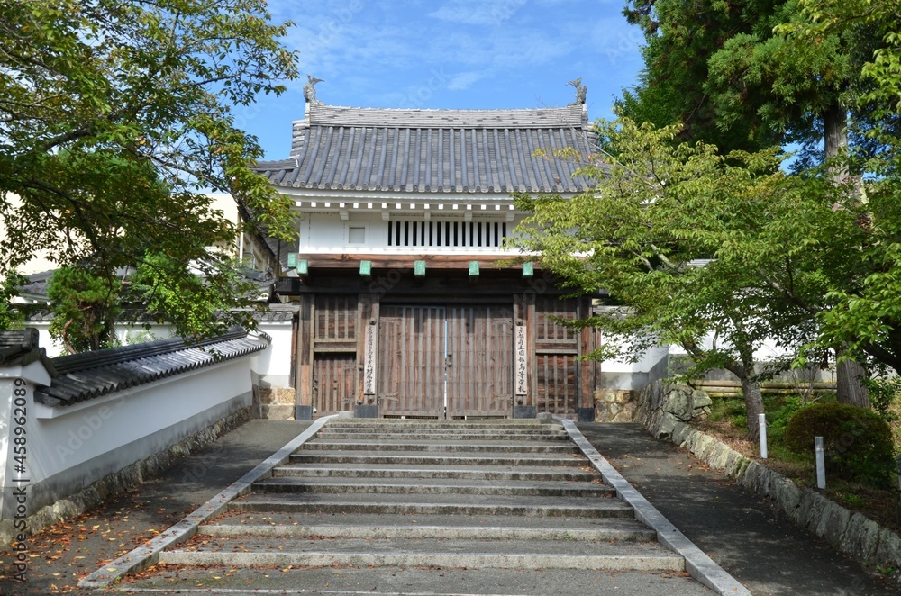 Fototapeta premium 園部城 櫓門