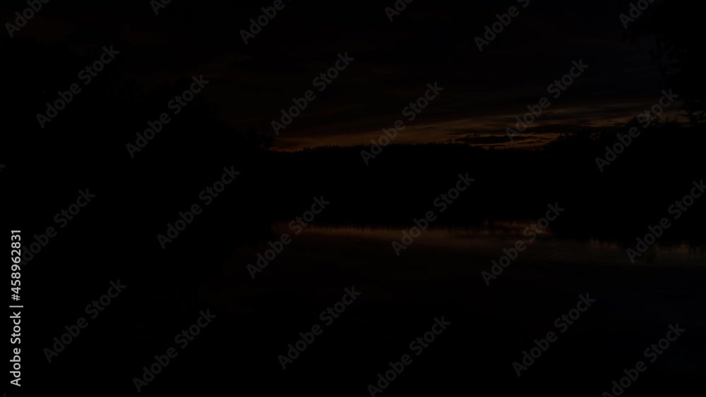 4k Time Lapse, Abstract sky with cloud rain and color of sunset or sunrise in twilight on river 4k Time Lapse, Abstract sky with cloud rain and color of sunset or sunrise in twilight on river