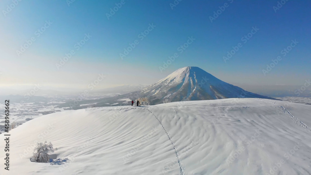 Nature Japan Mountain Landscape Snow Winter