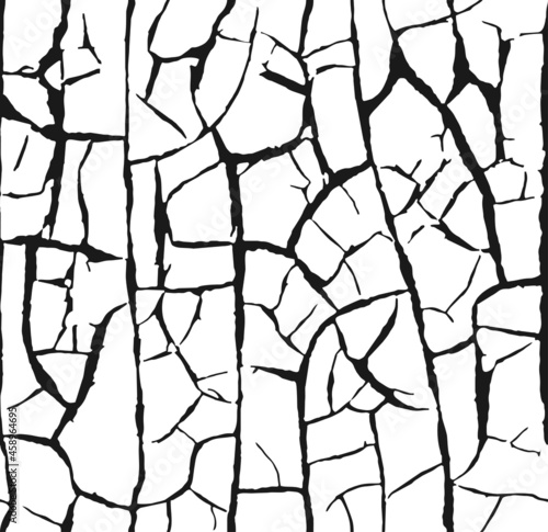 Cracks texture, seamless li...