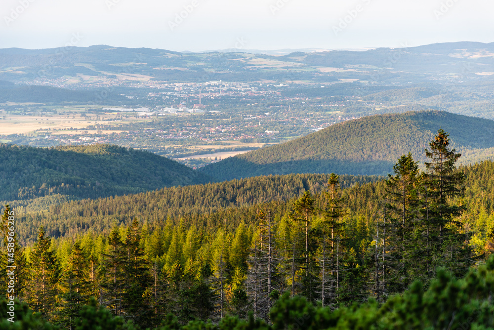 Panorama Jeleniej Góry Panorama Jeleniej Góry