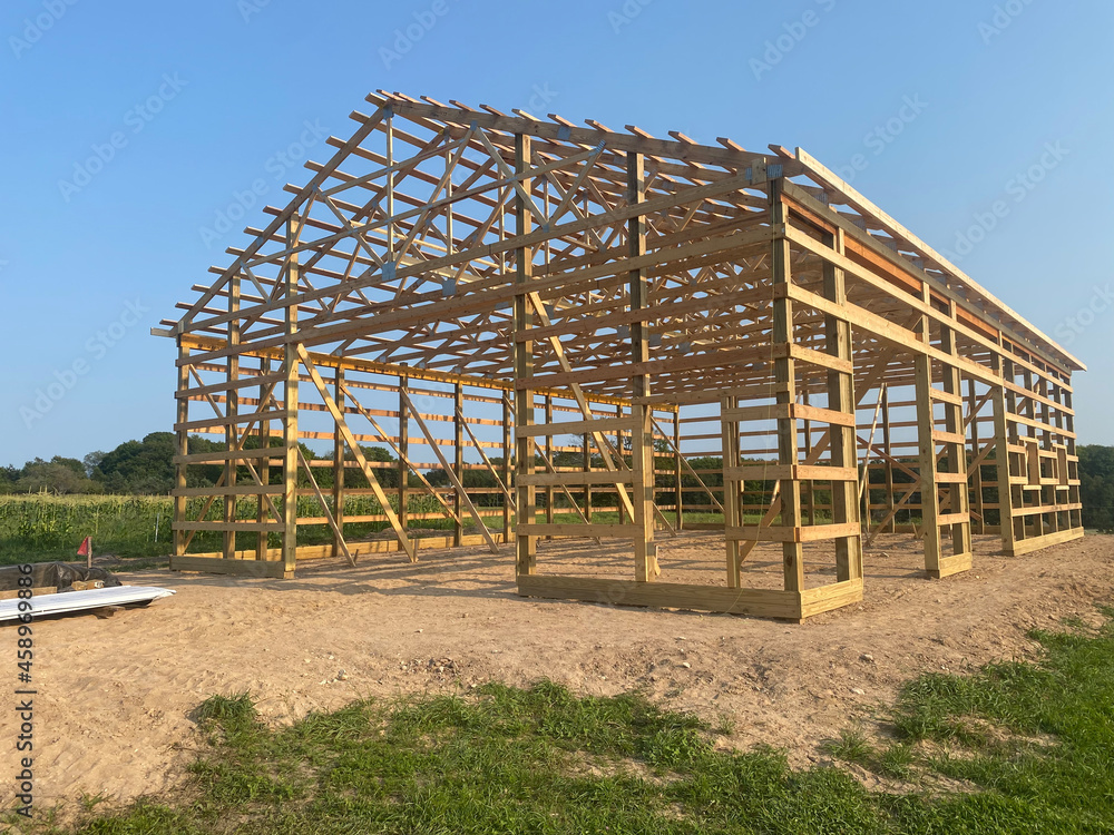 building barn Stock Photo | Adobe Stock