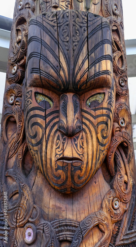New Zealand Totem of Wood