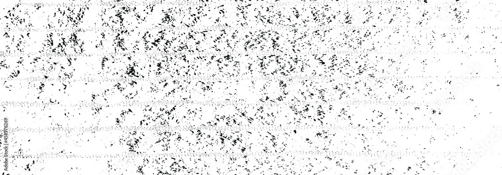 Small uneven spots and particles of debris. Abstract vector texture. Distressed uneven background. Grunge texture overlay with fine grains isolated on white background. Vector illustration. EPS10. Small uneven spots and particles of debris. Abstract vector texture. Distressed uneven background. Grunge texture overlay with fine grains isolated on white background. Vector illustration. EPS10.
