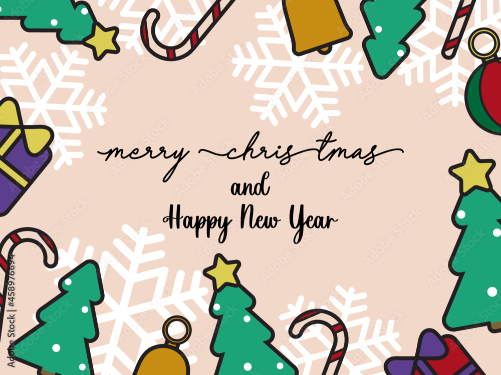 Christmas Banner Background Template Design Christmas Banner Background Template Design