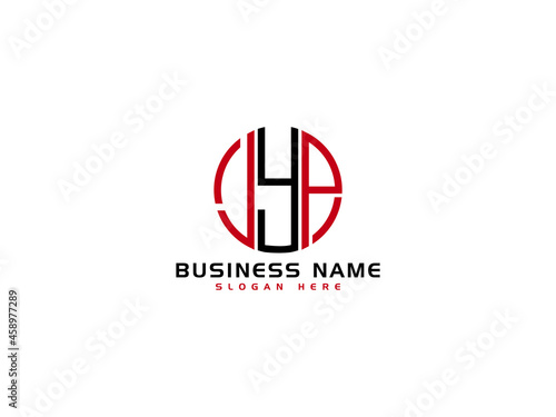 Initial JYP Logo Letter Template Vector For Business photo