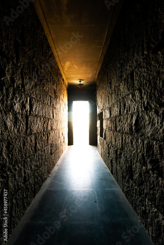 Corridor in Mausoleum of Njegos  Montenegro