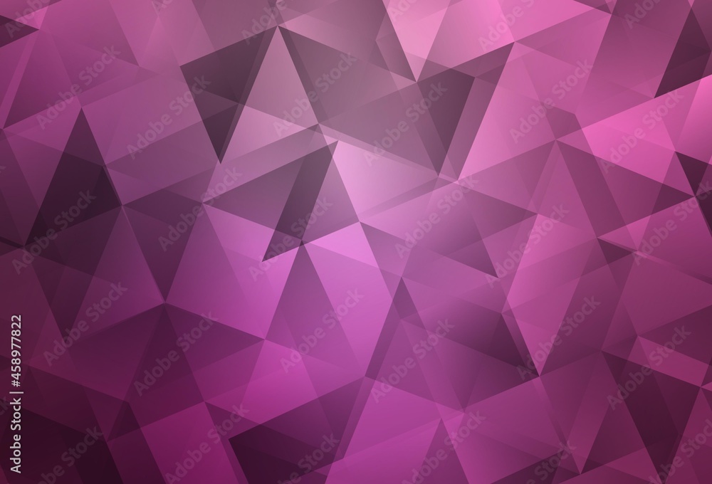 Light Pink vector abstract mosaic backdrop. Light Pink vector abstract mosaic backdrop.