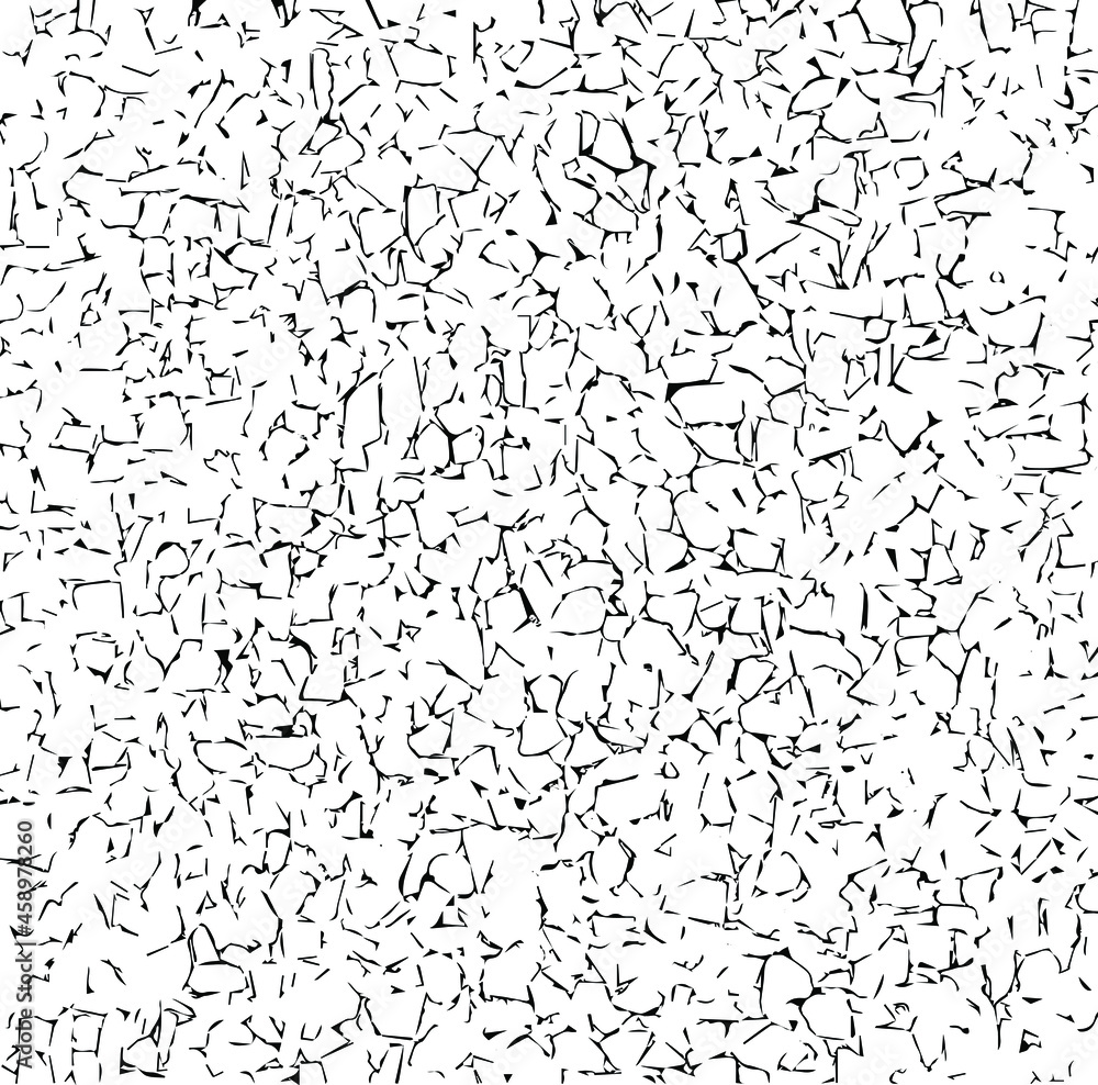 Rough black and white texture vector. Distressed overlay texture. Grunge background. Abstract textured effect. Vector Illustration. Black isolated on white background. EPS10