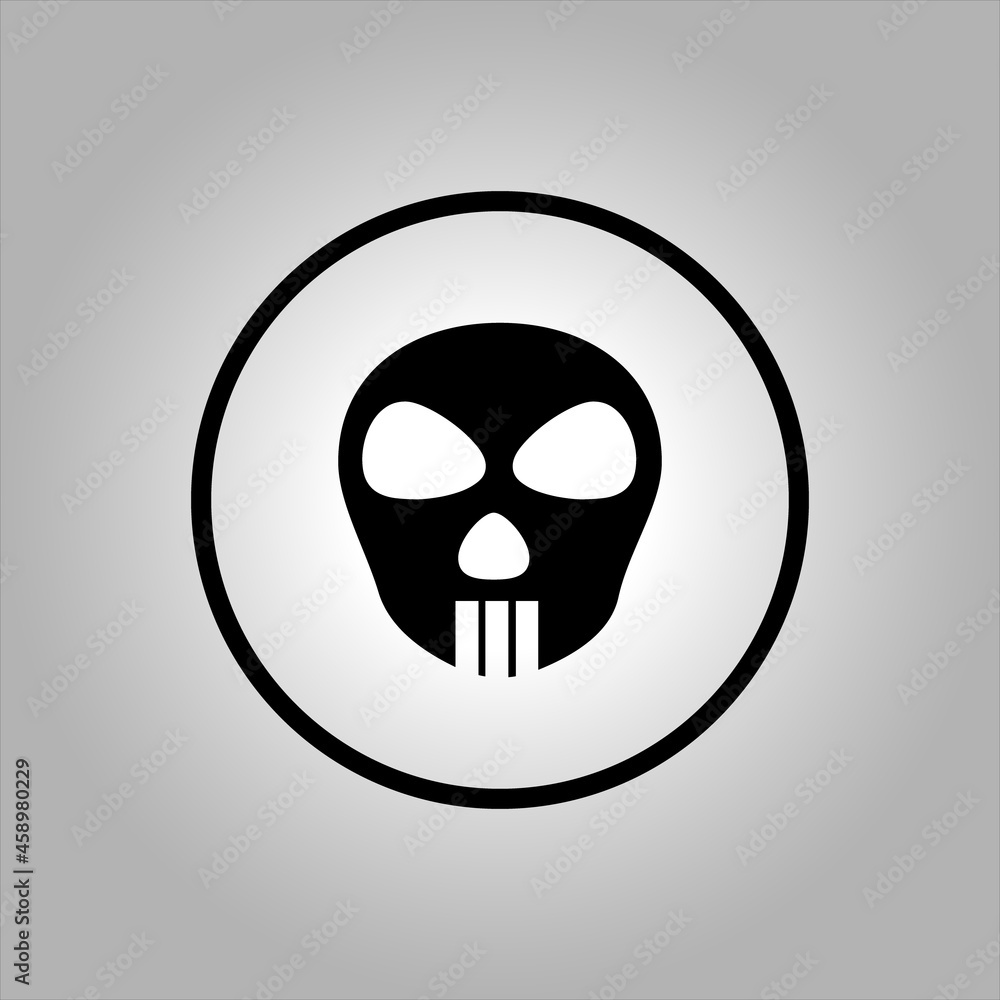 skull vector icon logo Halloween character ghost illustration vector symbol graphic skull vector icon logo Halloween character ghost illustration vector symbol graphic