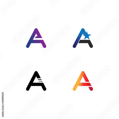 A Letter Logo Template