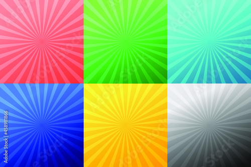 Set of Abstract background high resolution vector © prabath